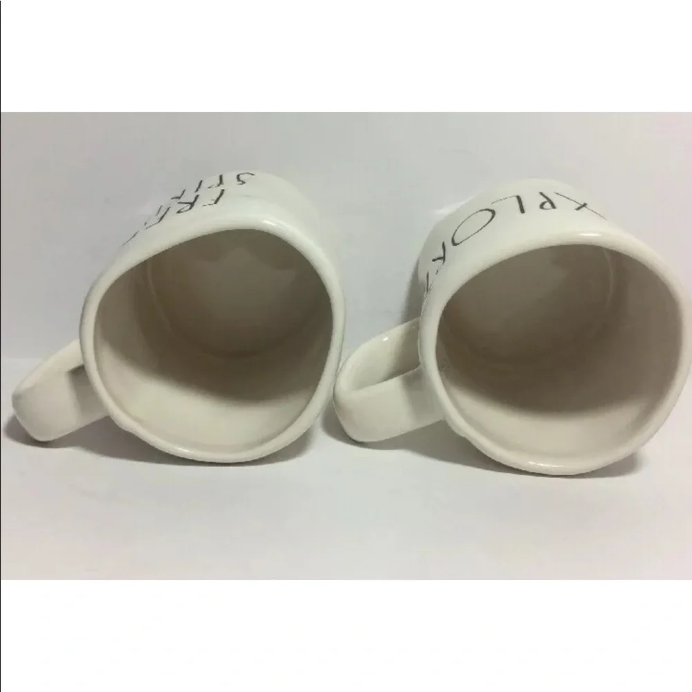 NWOT Rae Dunn Free Spirit Explore Coffee Mug Set
